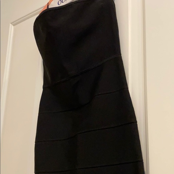 BCBG little black strapless dress - Picture 2 of 6